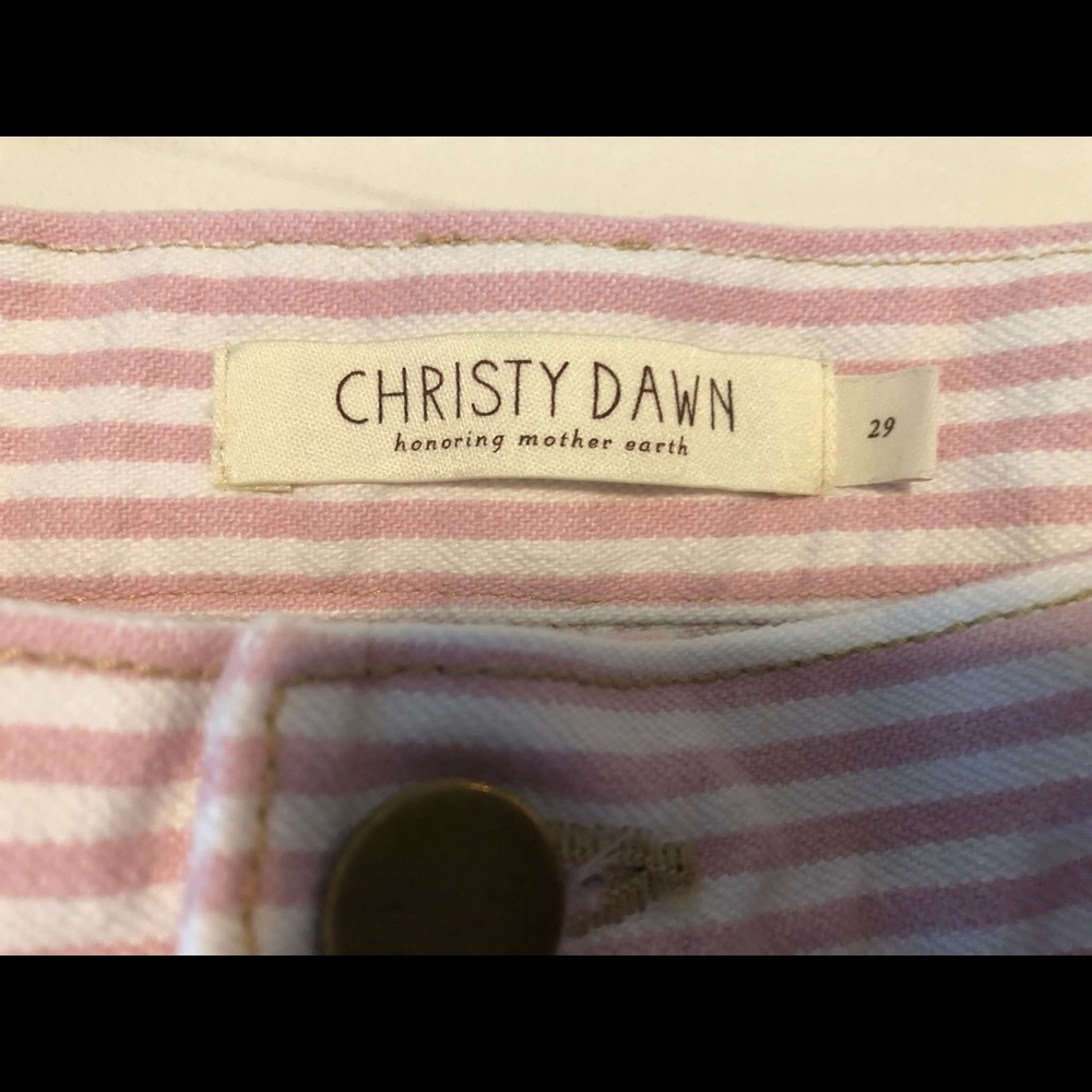 Christy Dawn dead stock patch pocket flares